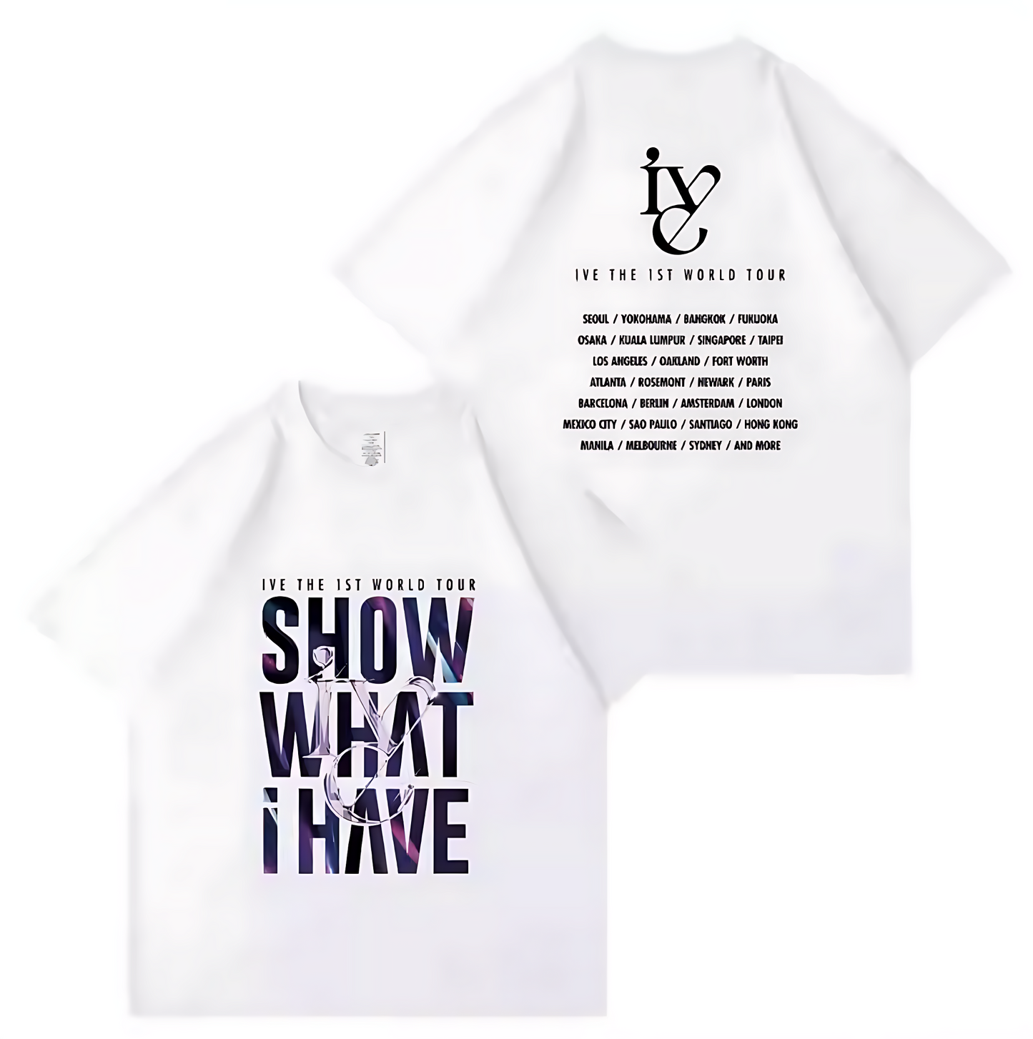 IVE Show What I Have World Tour Concert Cropped T-Shirt