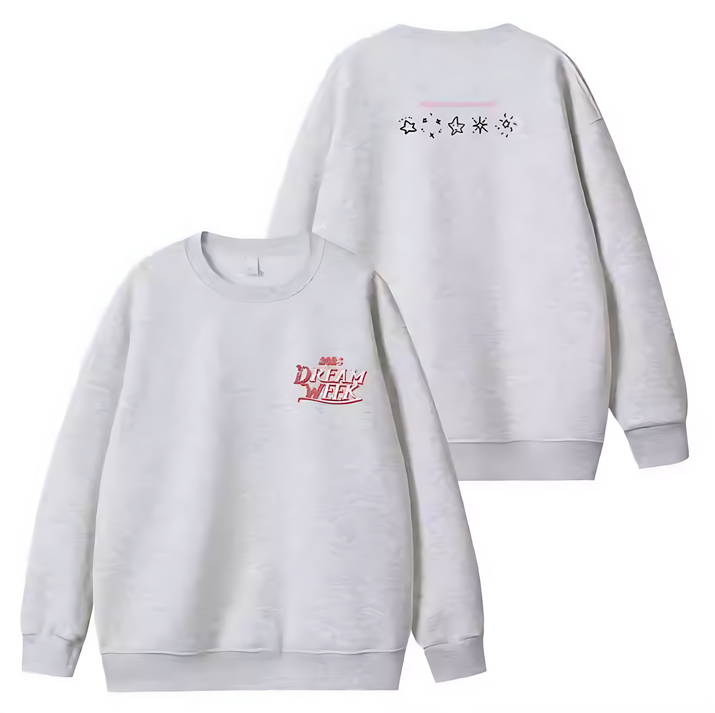 TXT Dream Week 5th Anniversary Crewneck Zip Up Hoodie