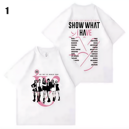 IVE Show What I Have World Tour Concert T-Shirt