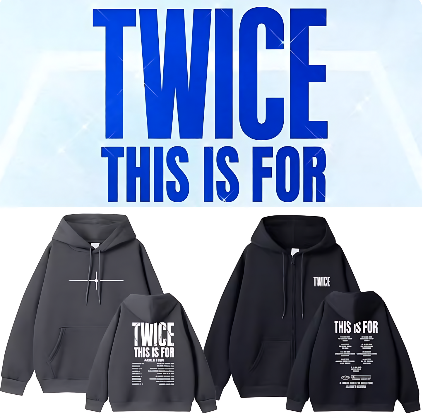 Twice 2025 This is For World Tour Hoodie