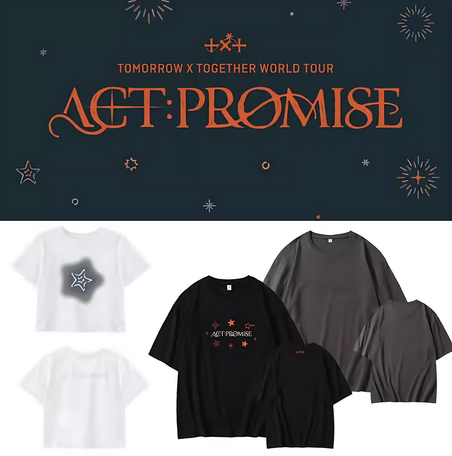 TXT 2024 Act Promise Cropped T-Shirt