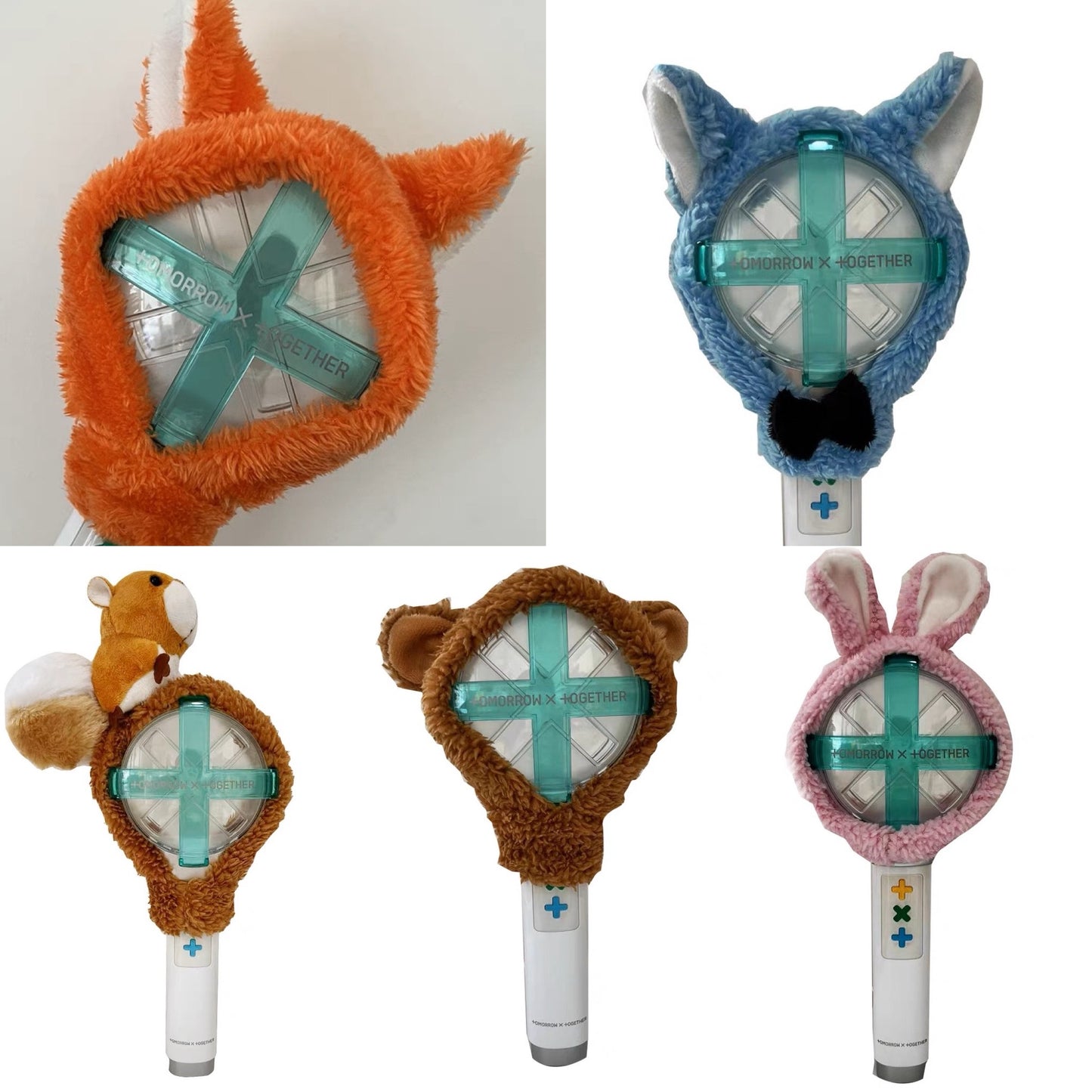 TXT Animal Light Stick Plushie Cover