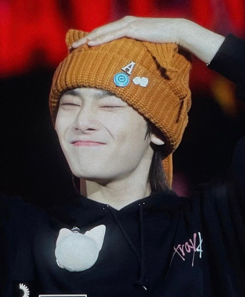 Stray Kids Chunky Knit Fox Beanie