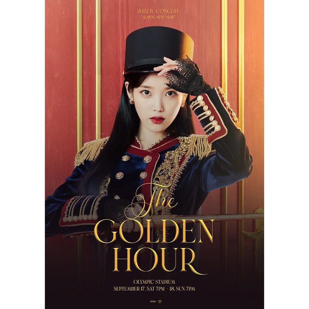 IU The Golden Hour Concert Hoodie