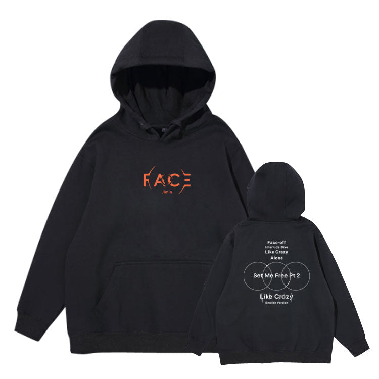 Jimin Face Album Hoodie