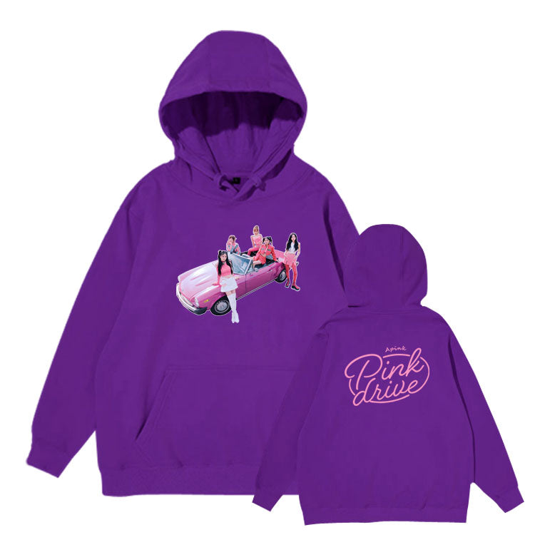 Apink Pink Drive Album Hoodie