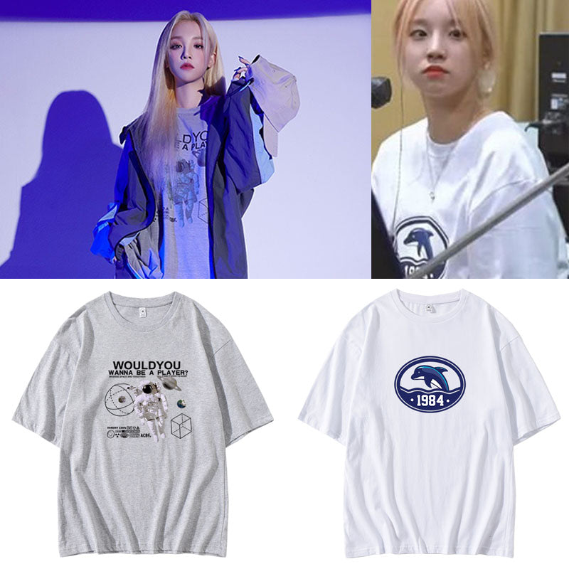 GIDLE Would You Wanna Be A Player Dolphin T-Shirt