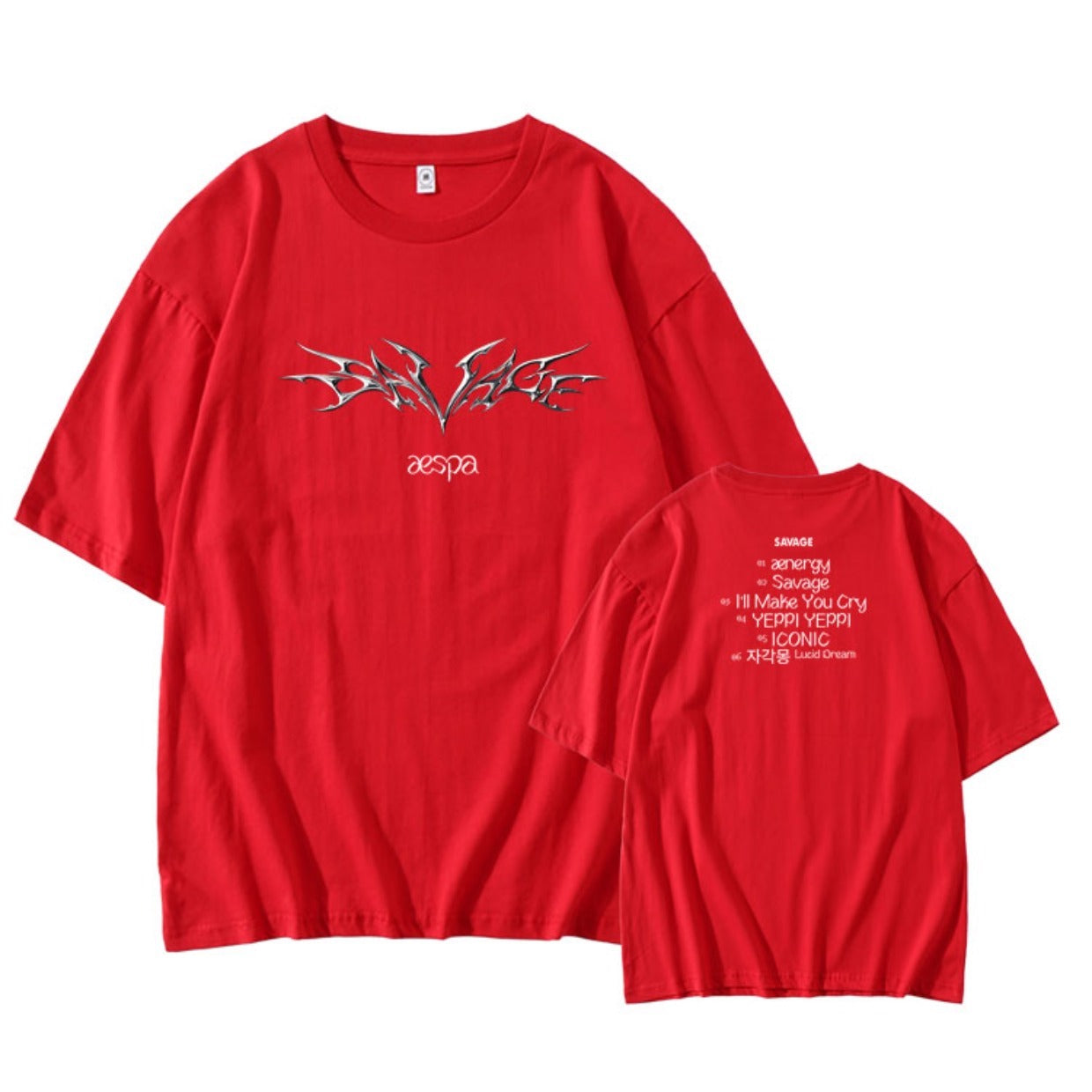 Aespa Savage Album T-Shirt