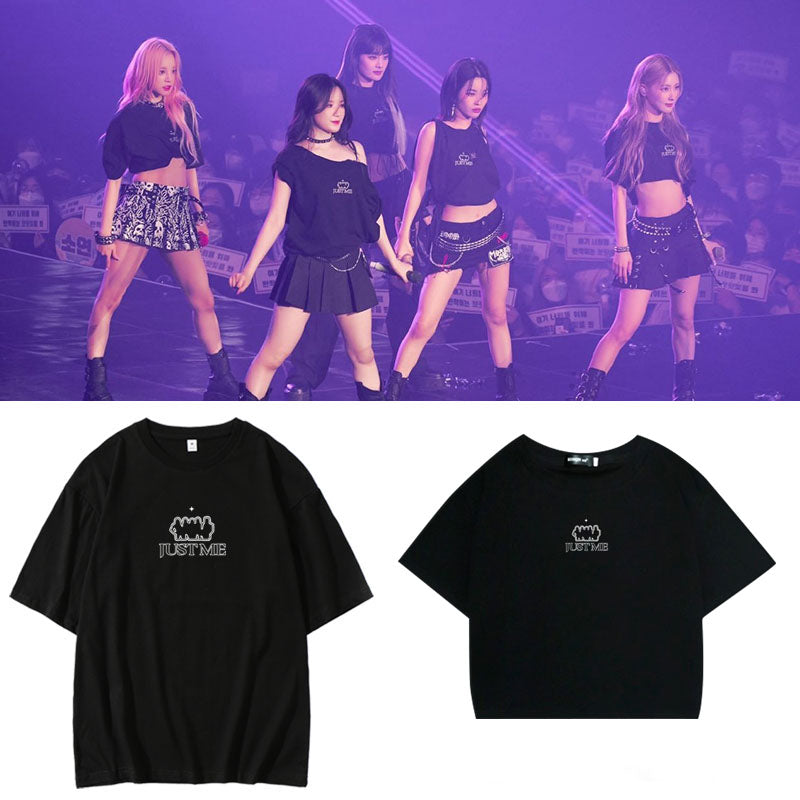 GIDLE Just Me Concert 2022 Cropped T-Shirt