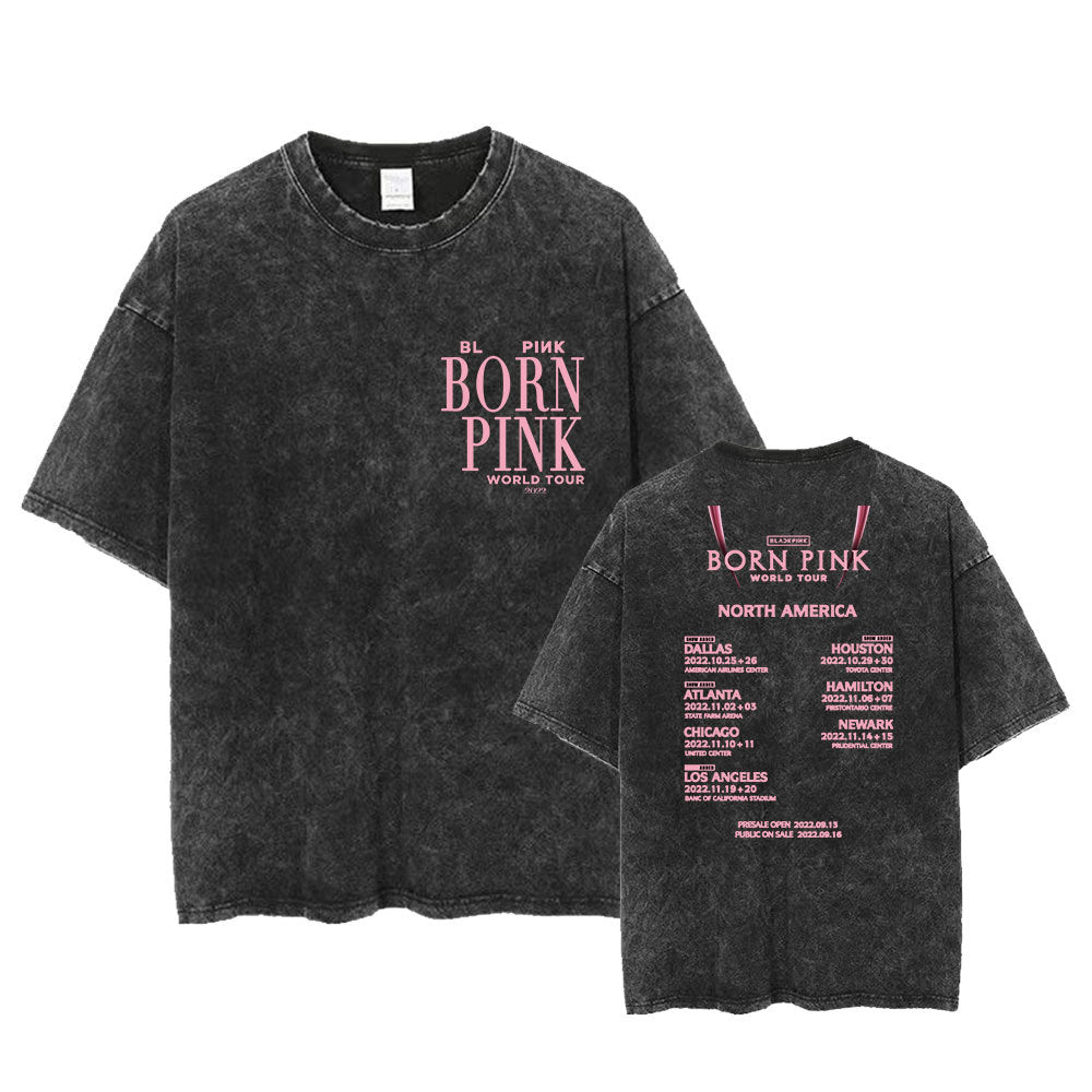 Blackpink Born Pink Dallas North America Tour T-Shirt