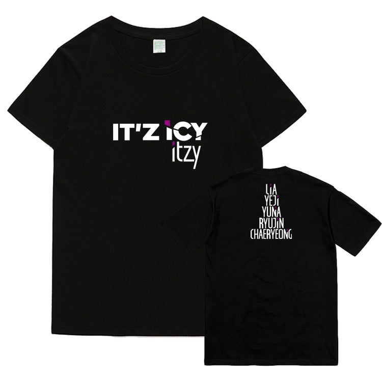 ITZY It'z Icy Album T-Shirt Merchandise