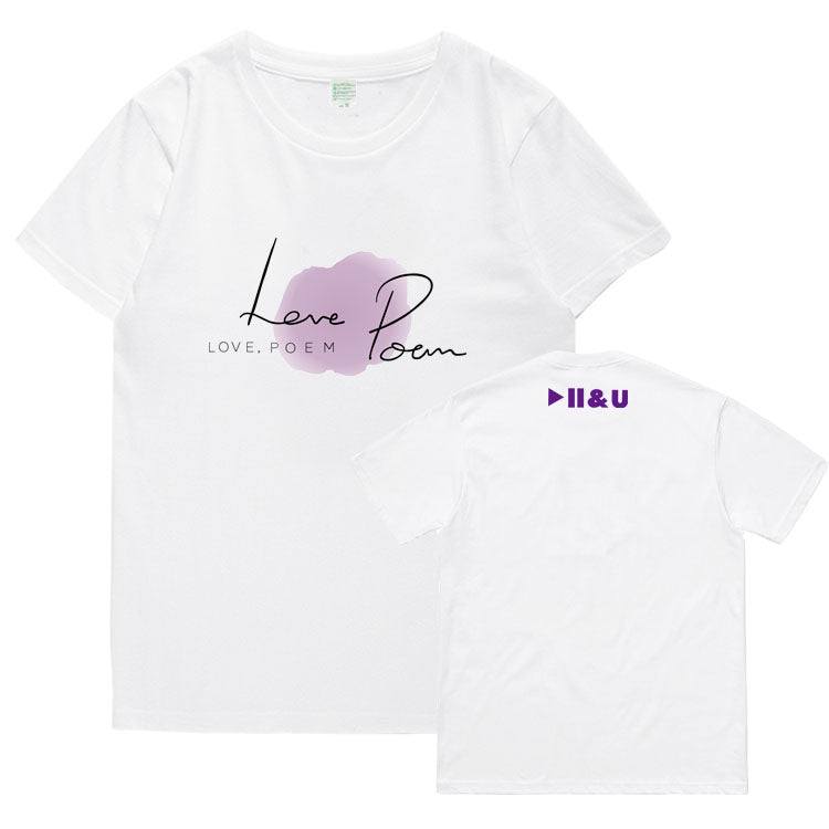 IU Love Poem 2019 Concert Tour T-Shirt