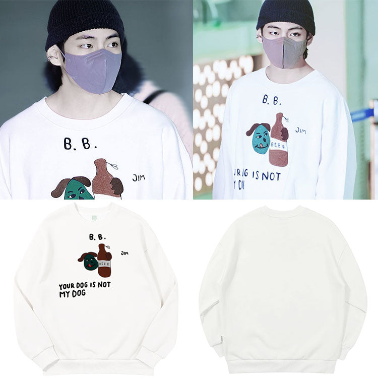 BTS Your Dog Is Not My Dog Crewneck