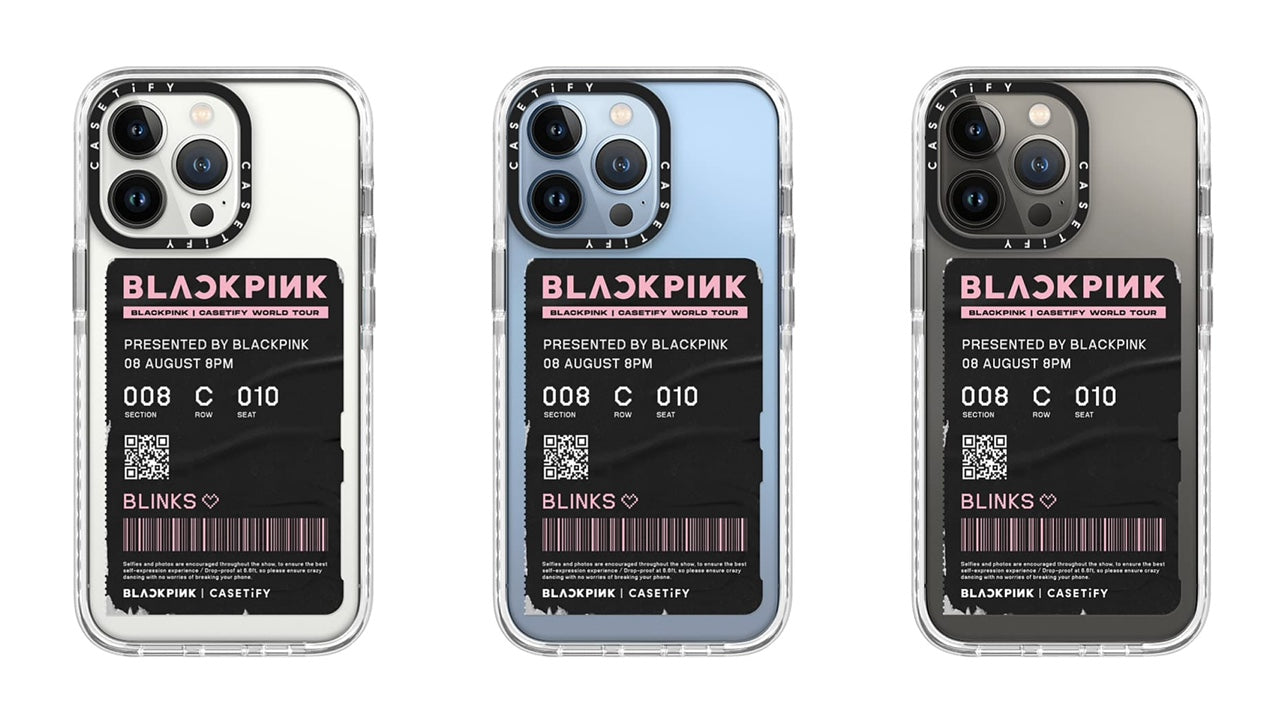 Blackpink Concert Ticket Member Phone Case