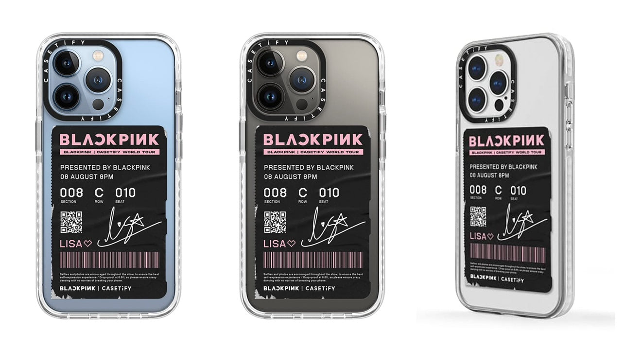 Blackpink Concert Ticket Member Phone Case