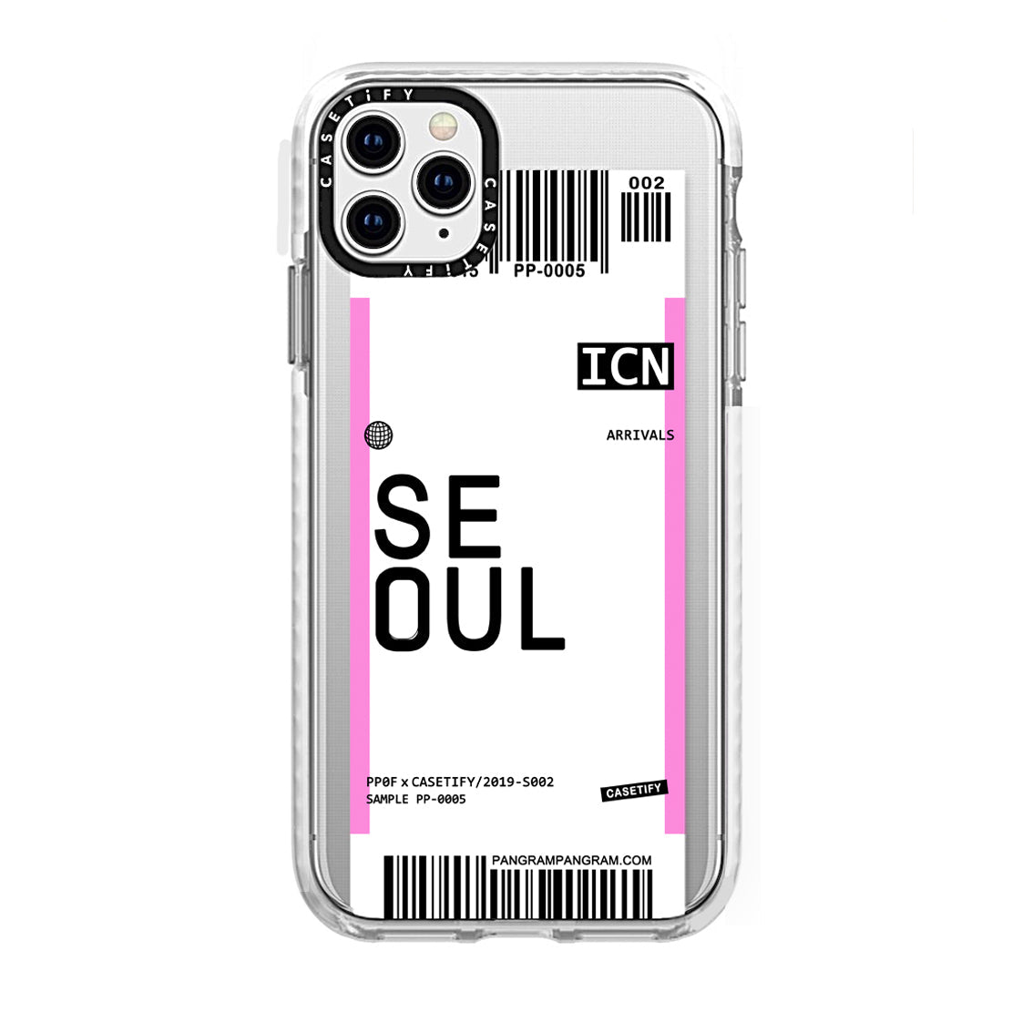 NCT Seoul Plane Ticket Phone Case