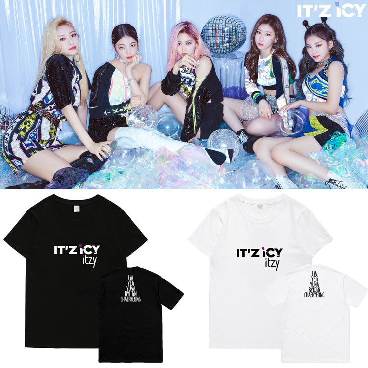 ITZY It'z Icy Album T-Shirt Merchandise