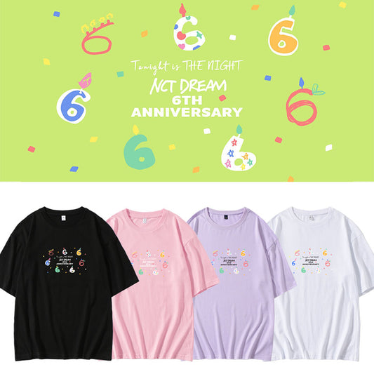 NCT Dream Tonight is The Night 6th Birthday T-Shirt