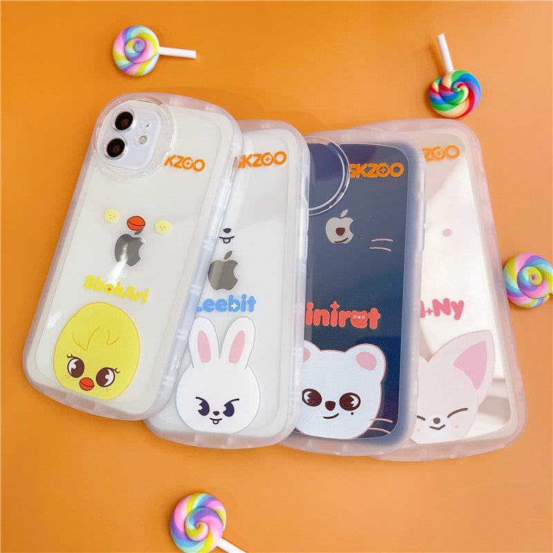 Stray Kids Skzoo Transparent Phone Case idollookbook Stray Kids Skzoo Transparent Phone Case idollookbook