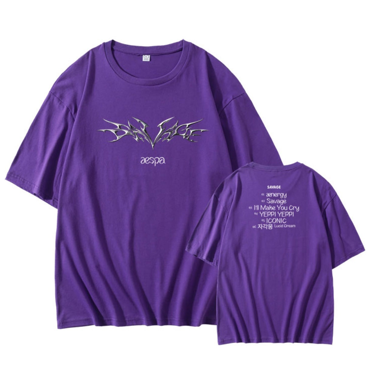 Aespa Savage Album T-Shirt