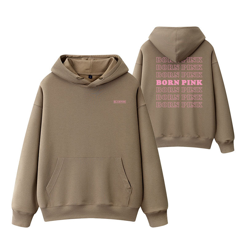 Blackpink Brown Born Pink Concert Hoodie