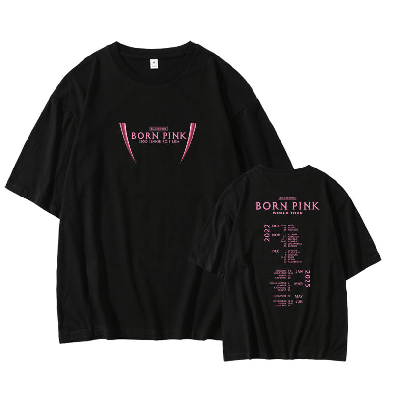 Blackpink Born Pink Concert Tour T-Shirt