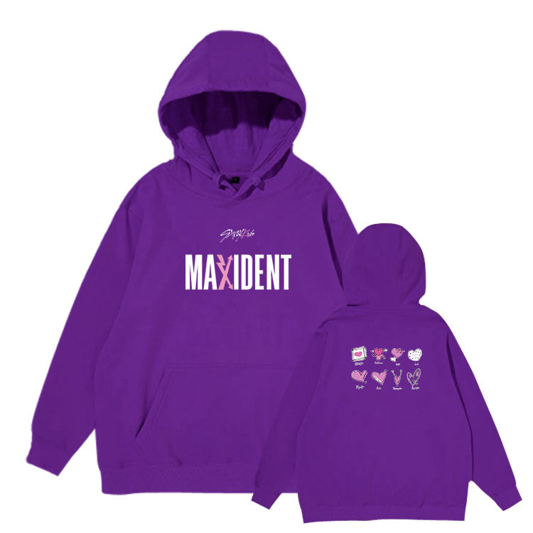 Stray Kids Maxident Album Hoodie