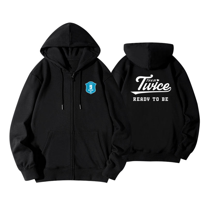 Twice 5th World Tour Ready To Be Concert Zip Up Hoodie