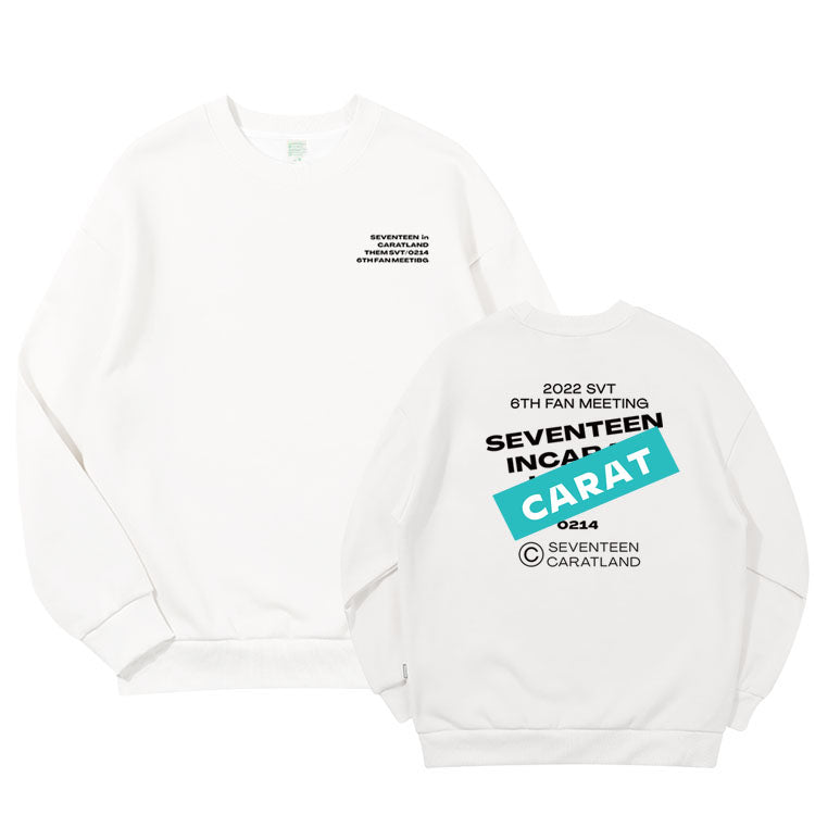 Seventeen 2022 6th Fanmeeting Carat Land Crewneck