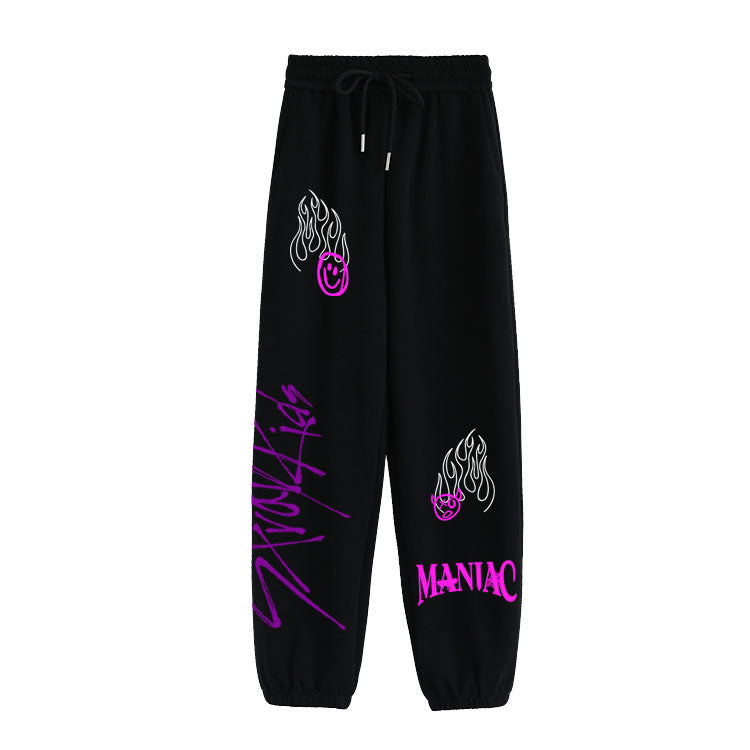 Stray Kids North America Maniac Concert Tour Crewneck Joggers