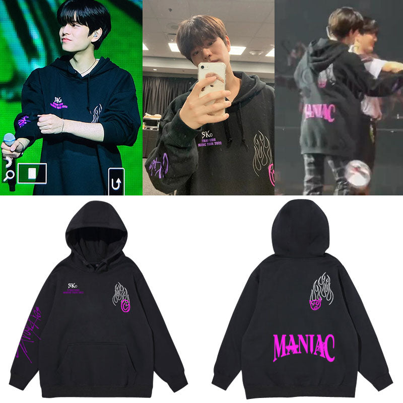 Stray Kids Maniac North America Tour Concert Hoodie