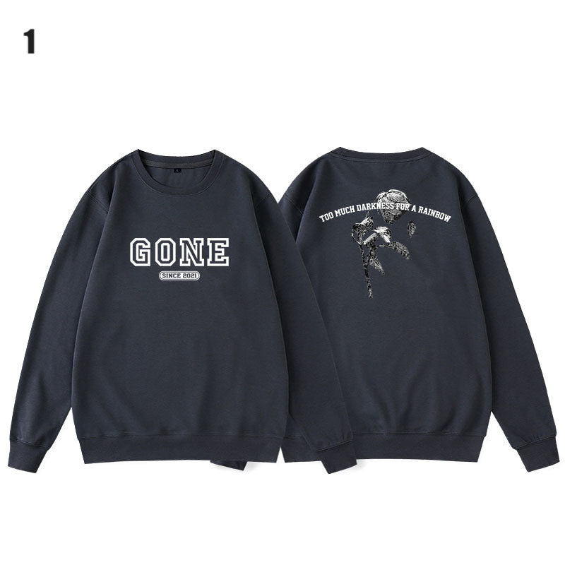 Rose Gone Single Album Sweatshirt Crewneck