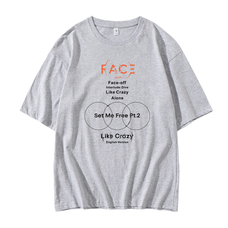 Jimin Face Album T-Shirt