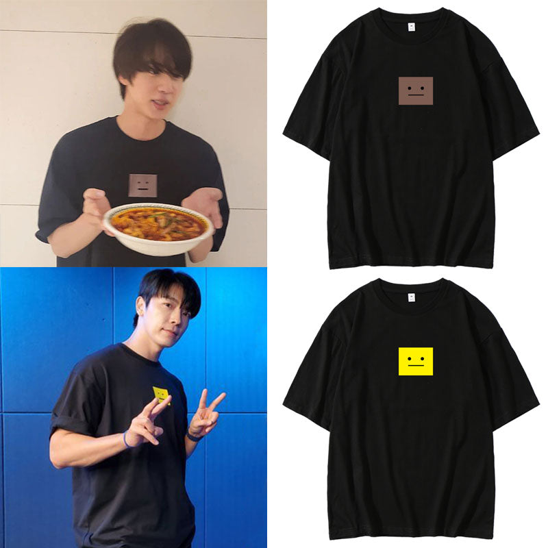 BTS Super Junior Block Face T-Shirt