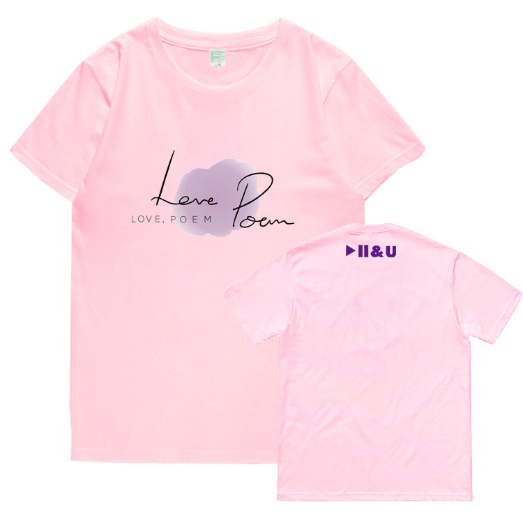 IU Love Poem 2019 Concert Tour T-Shirt