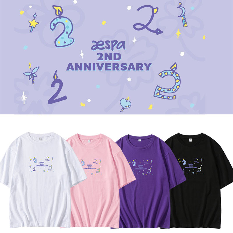 Aespa 2nd Anniversary T-Shirt