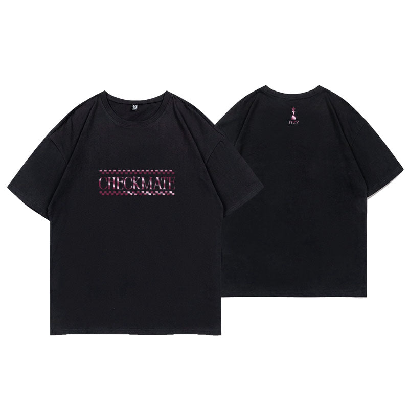 ITZY Checkmate World Tour Cropped T-Shirt