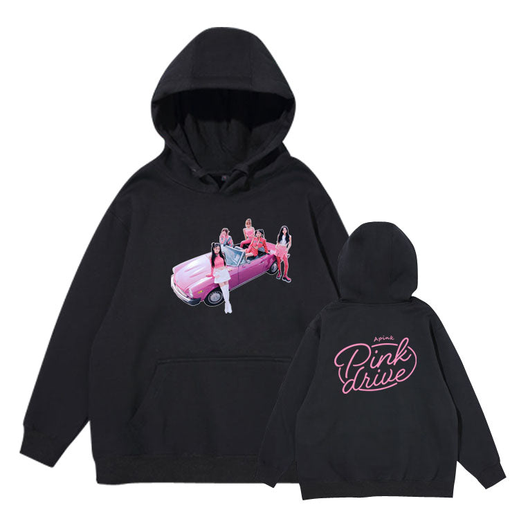 Apink Pink Drive Album Hoodie