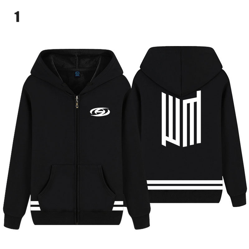 Ateez 2023 Break The Wall Europe World Tour Zip Up Hoodie