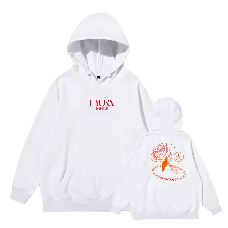 GIDLE I Burn Album Hoodie