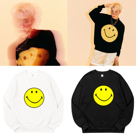 BTS Smiley Face Crewneck