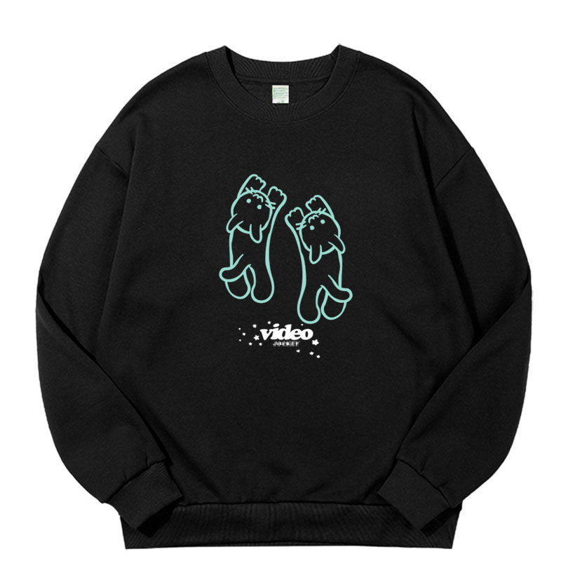 GIDLE Cats Video Hoodie Crewneck