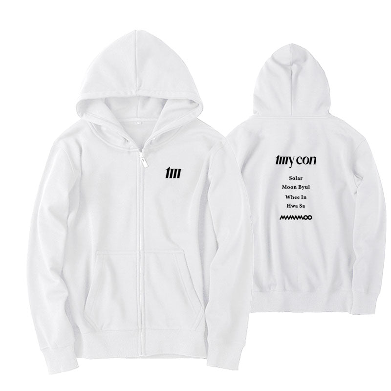 Mamamoo My Con Concert Zip Up Hoodie