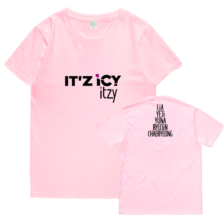 ITZY It'z Icy Album T-Shirt Merchandise