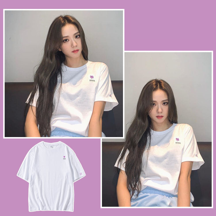 Blackpink Jisoo Lucky Clover T-Shirt Merchandise