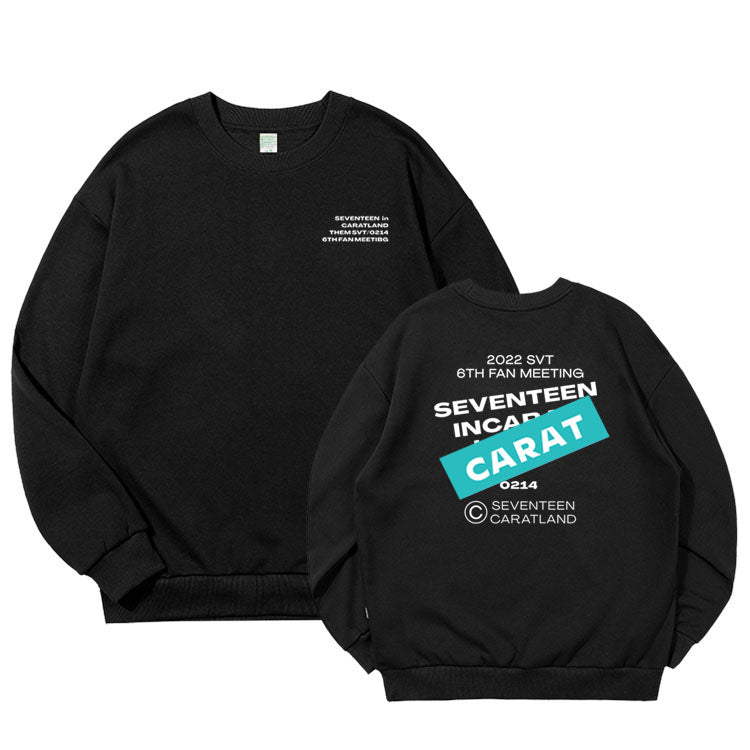 Seventeen 2022 6th Fanmeeting Carat Land Crewneck