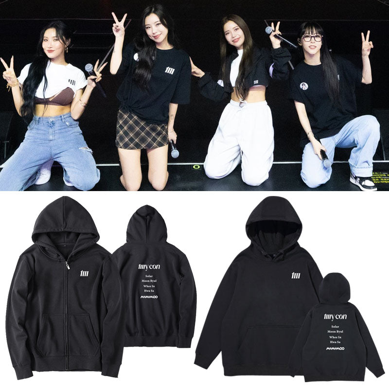 Mamamoo My Con Concert Zip Up Hoodie