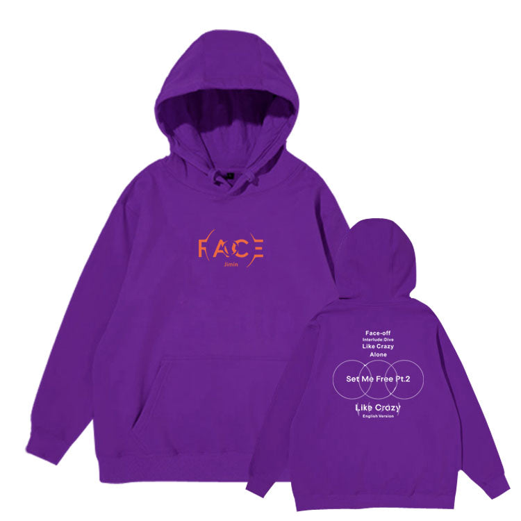 Jimin Face Album Hoodie