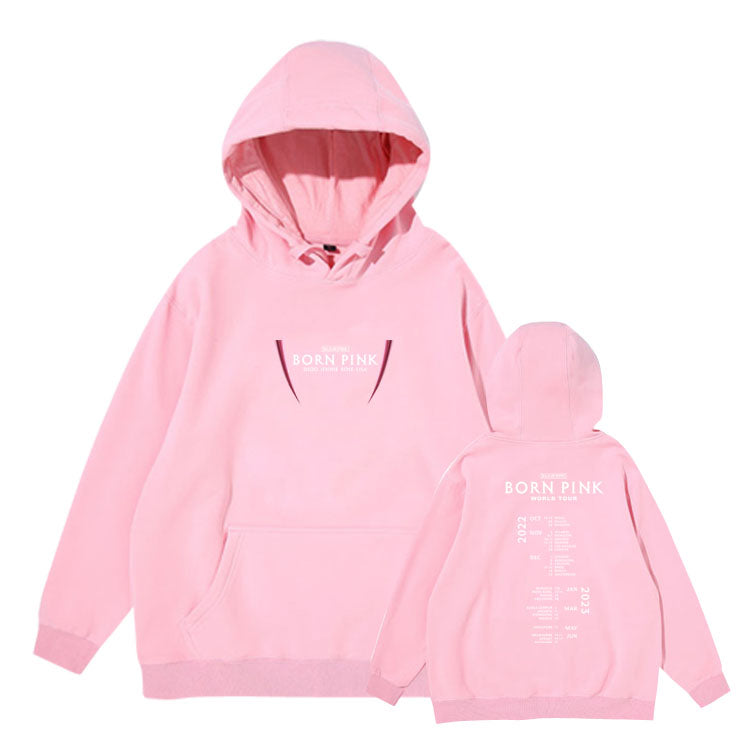 Blackpink Born Pink Concert Tour Hoodie Sweatshirt