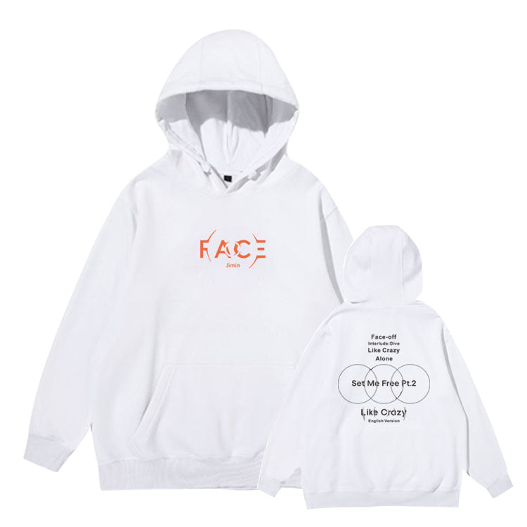 Jimin Face Album Hoodie